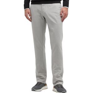 NEW‎ Peter Millar Crown Pilot Twill Flat Front Pants Mountain Grey Size 36 NWT